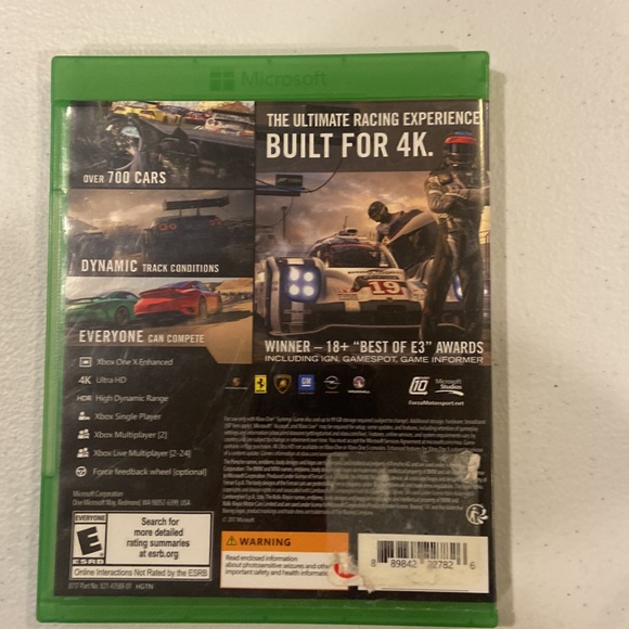 Forza Xbox one game